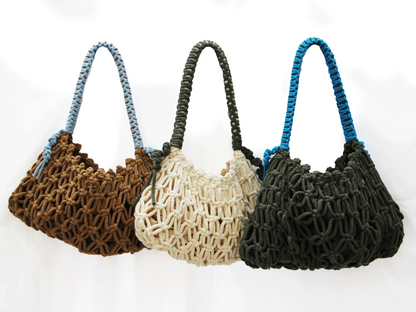 The Macrame Mini Shoulder Bag