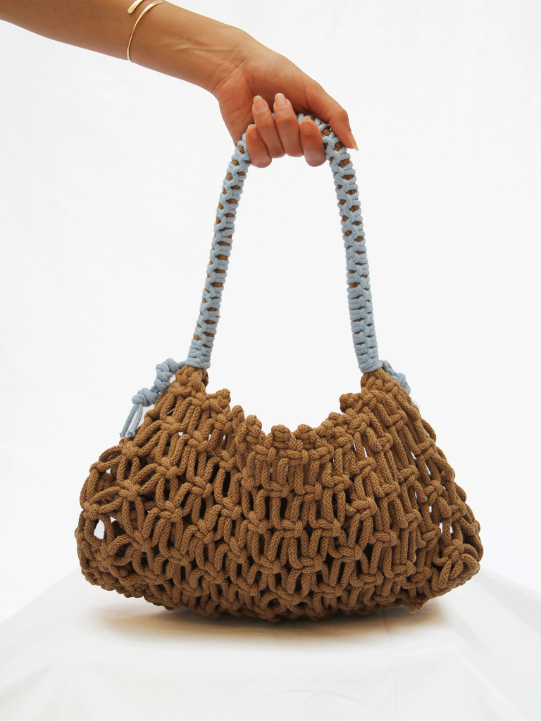 The Macrame Mini Shoulder Bag