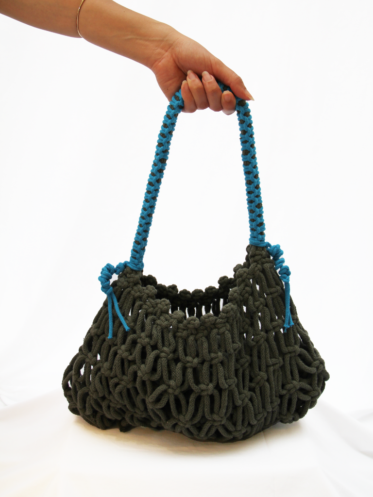 The Macrame Mini Shoulder Bag