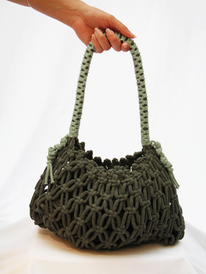 The Macrame Mini Shoulder Bag